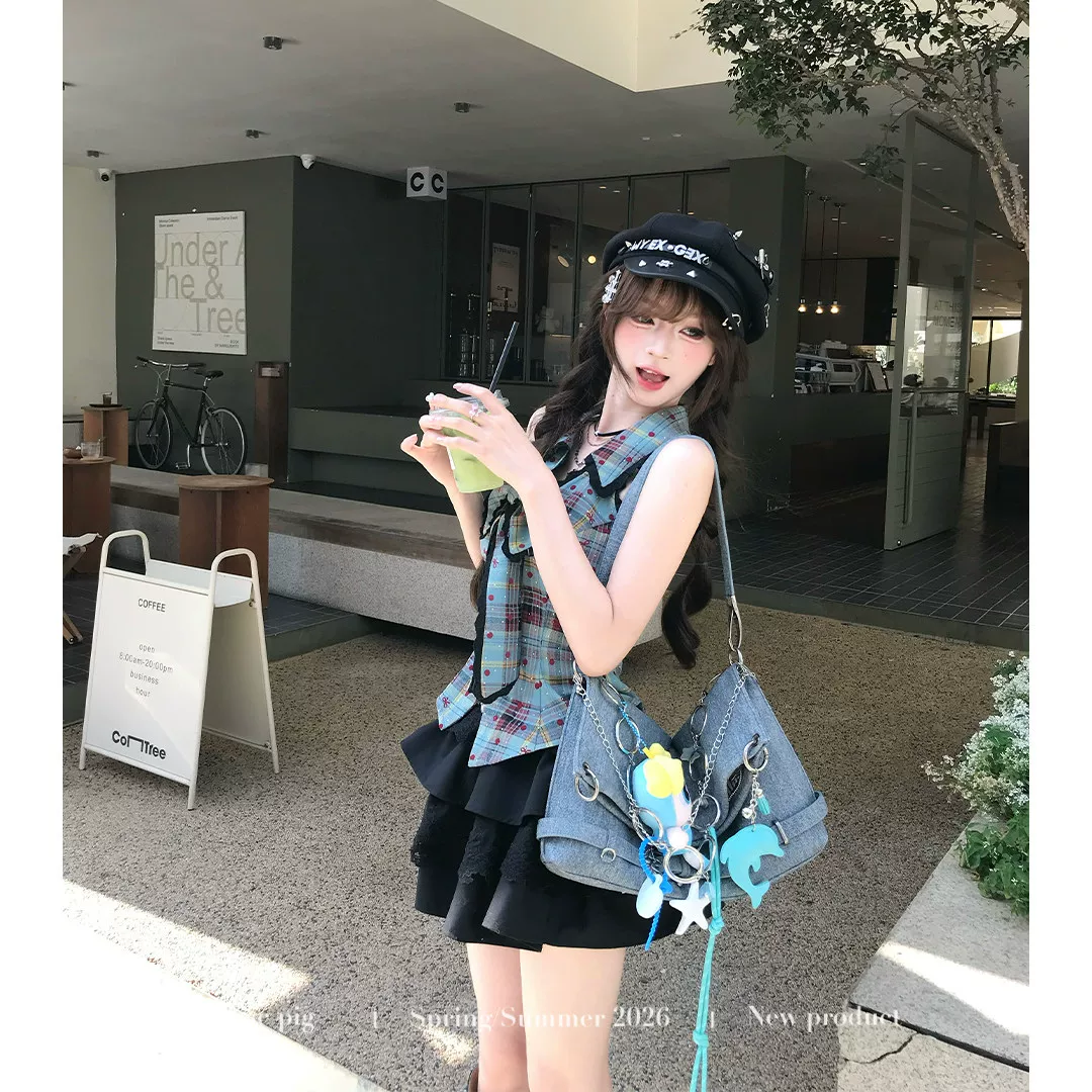 fabricpig チェック柄トップス夏コーデ（単品・セット）