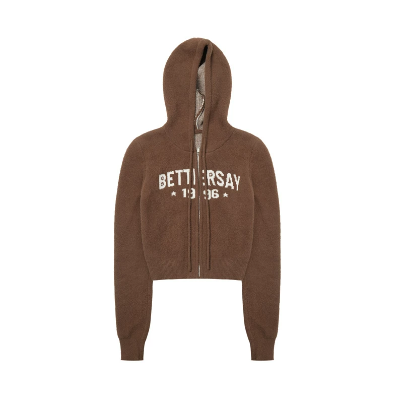 BETTERSAY フーディーカーディガン