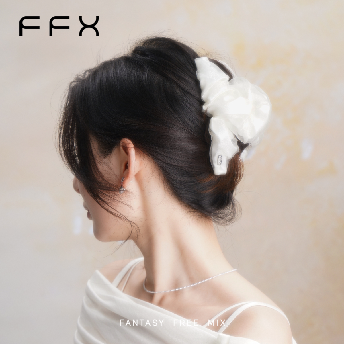 FFX シアーリボンバンスクリップ