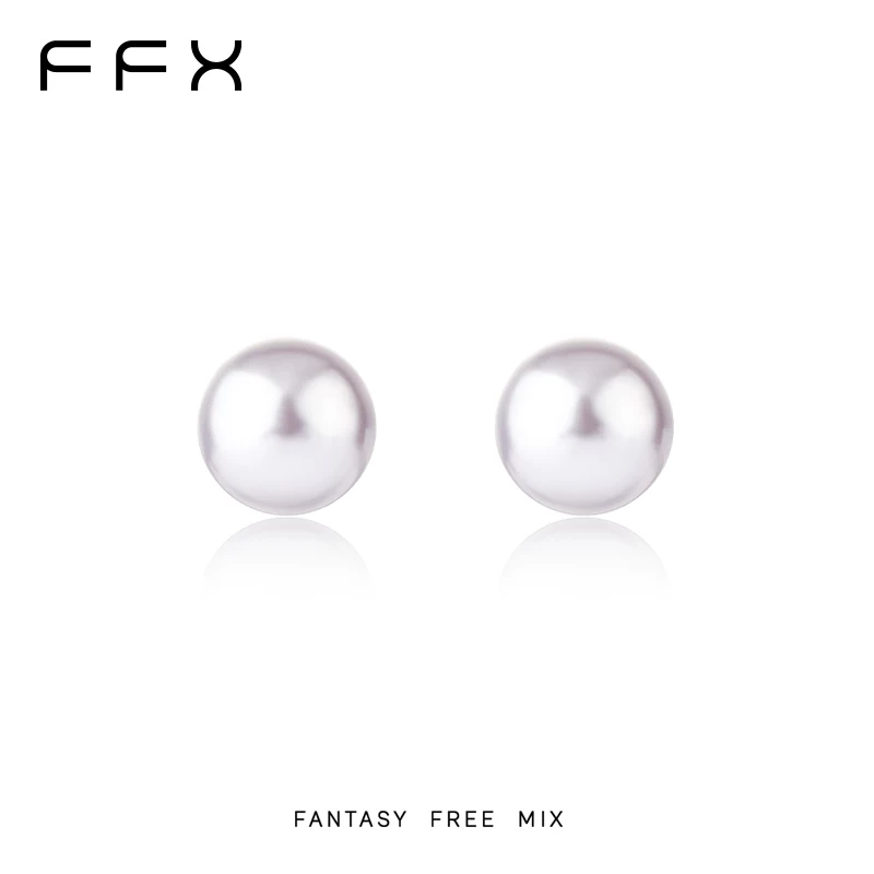 FFX パールモチーフスタッドピアス