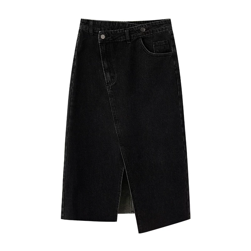 BETTERSAY アシンメトリーデニムスカート