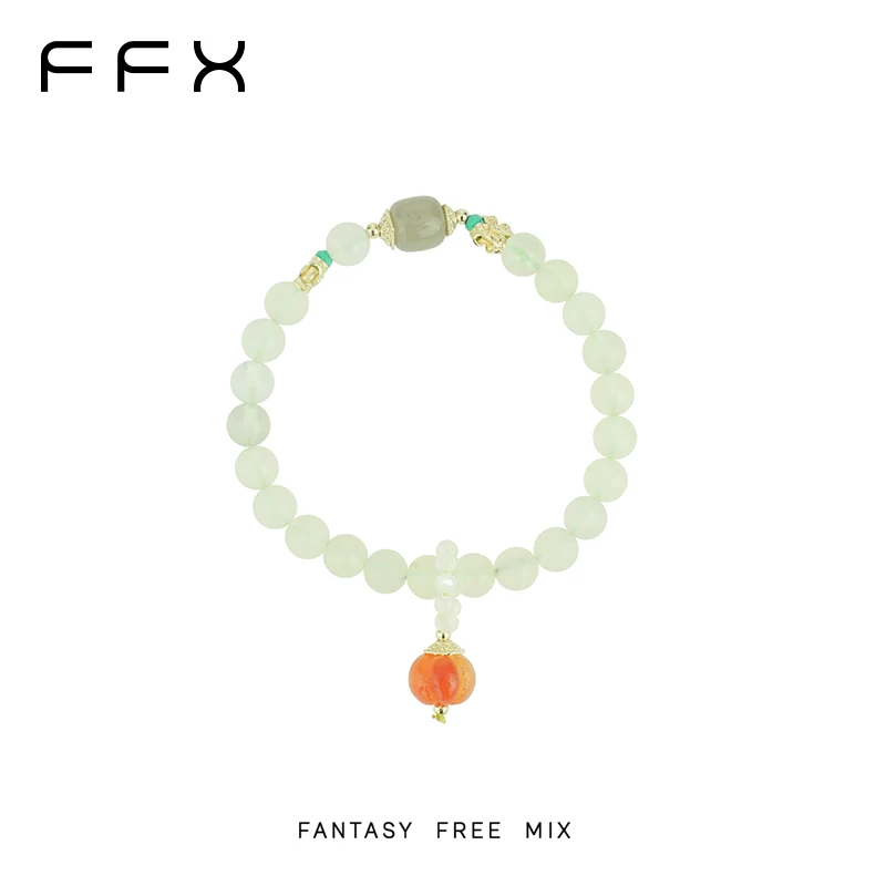 FFX フラワーモチーフビーズブレスレット