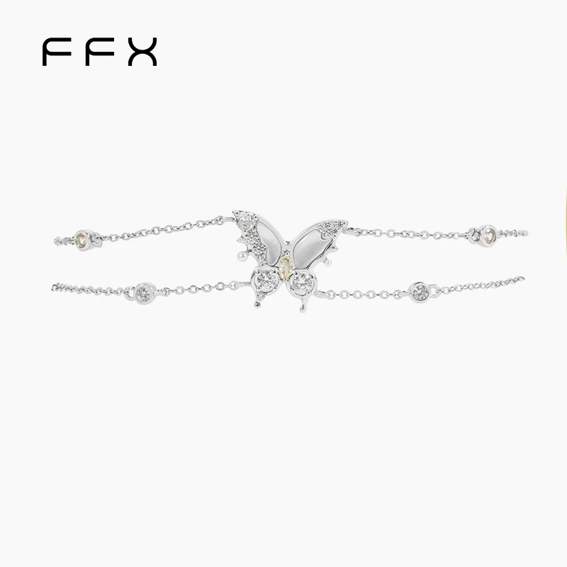 FFX パールモチーフダブルラインブレスレット