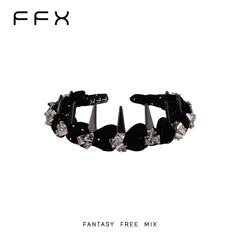 FFX 編み込みボリュームカチューシャ