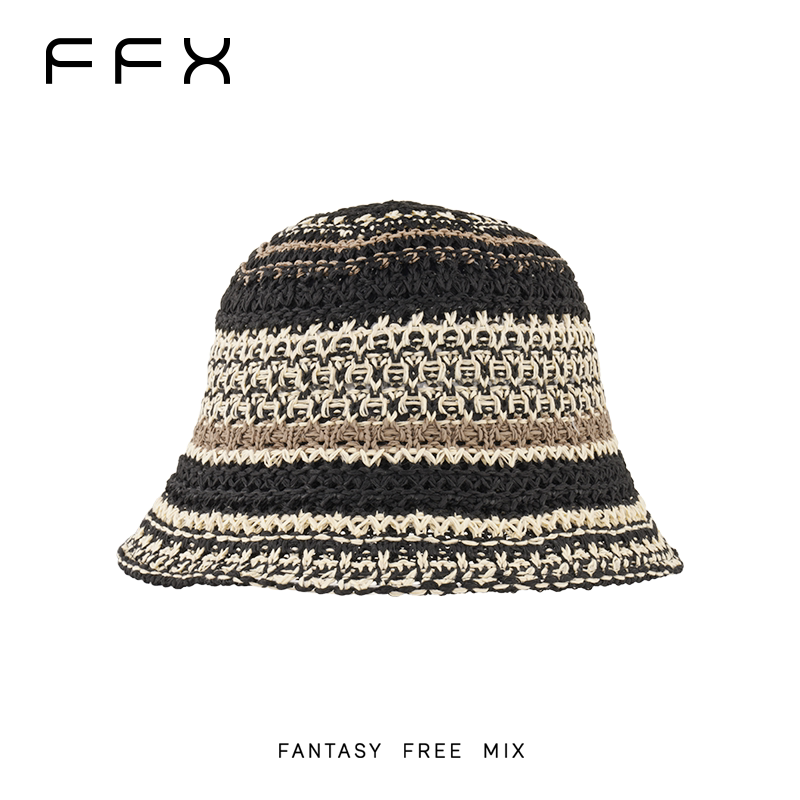FFX 透かし編みバケットハット