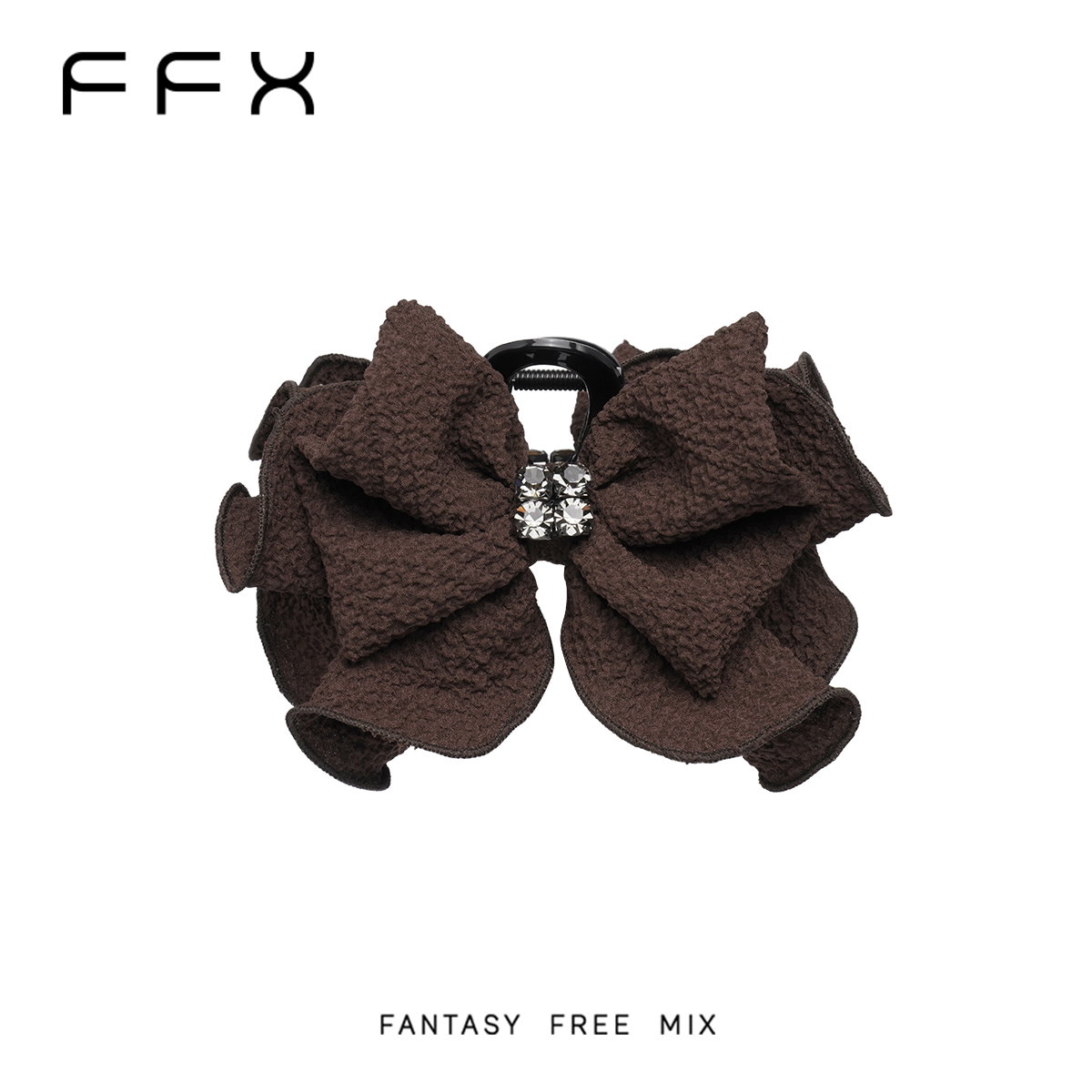 FFX フラワーモチーフバンスクリップ