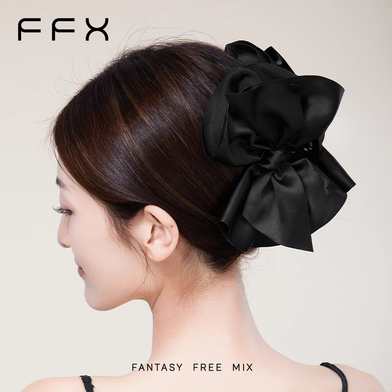 FFX ビッグリボンヘアクリップ