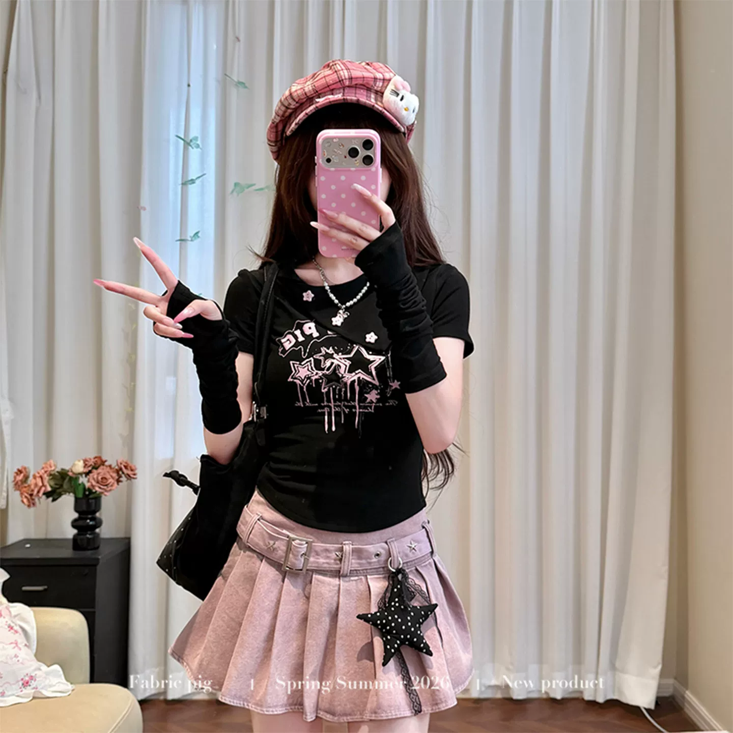 fabricpig デニムスカート夏コーデ（単品・セット）