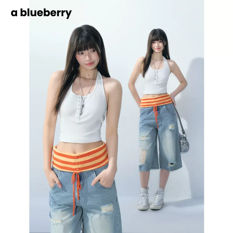 ablueberry ホルターネックタンクトップ