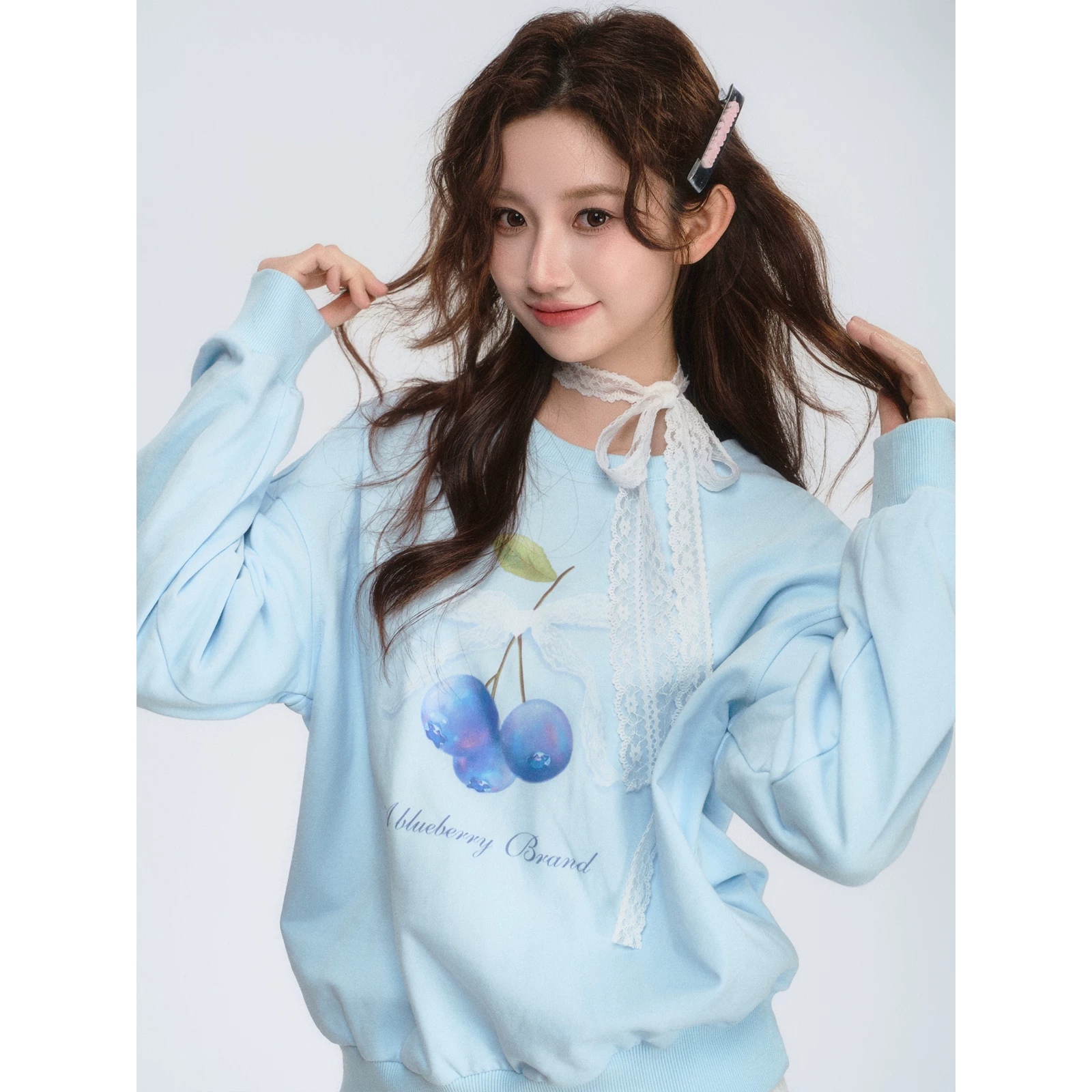 ablueberry リボンスウェット