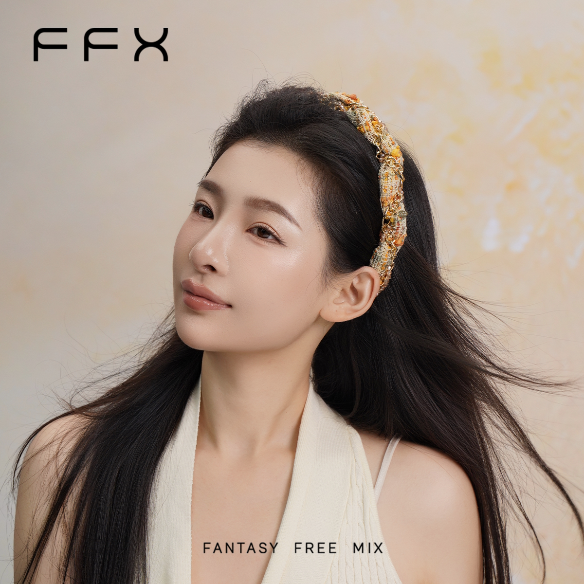 FFX チェーンボリュームカチューシャ