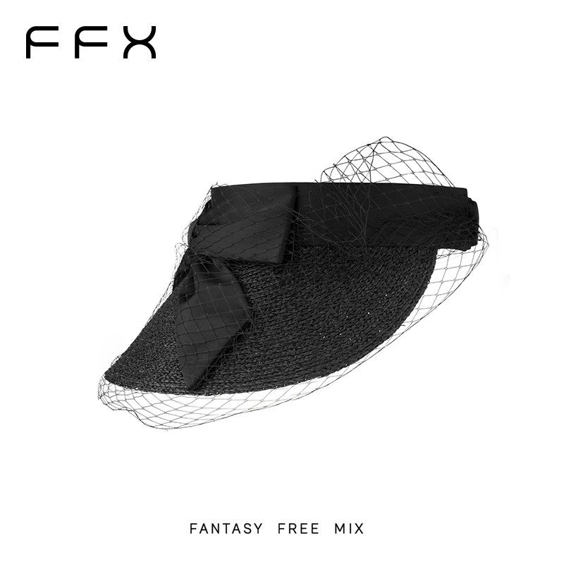 FFX チュールリボンサンバイザー