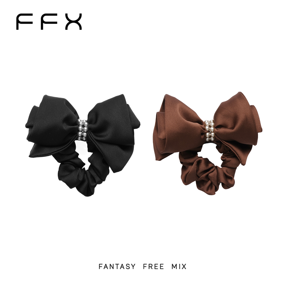 FFX フラワーモチーフシュシュ