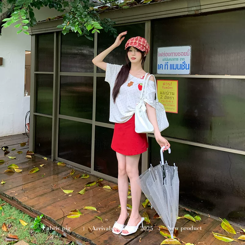 fabricpig ドット柄トップスコーデ（単品・セット）
