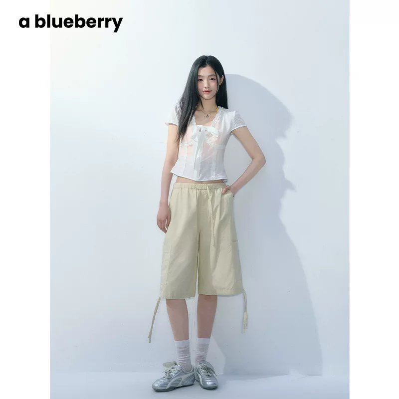 ablueberry リラックスフィットハーフパンツ