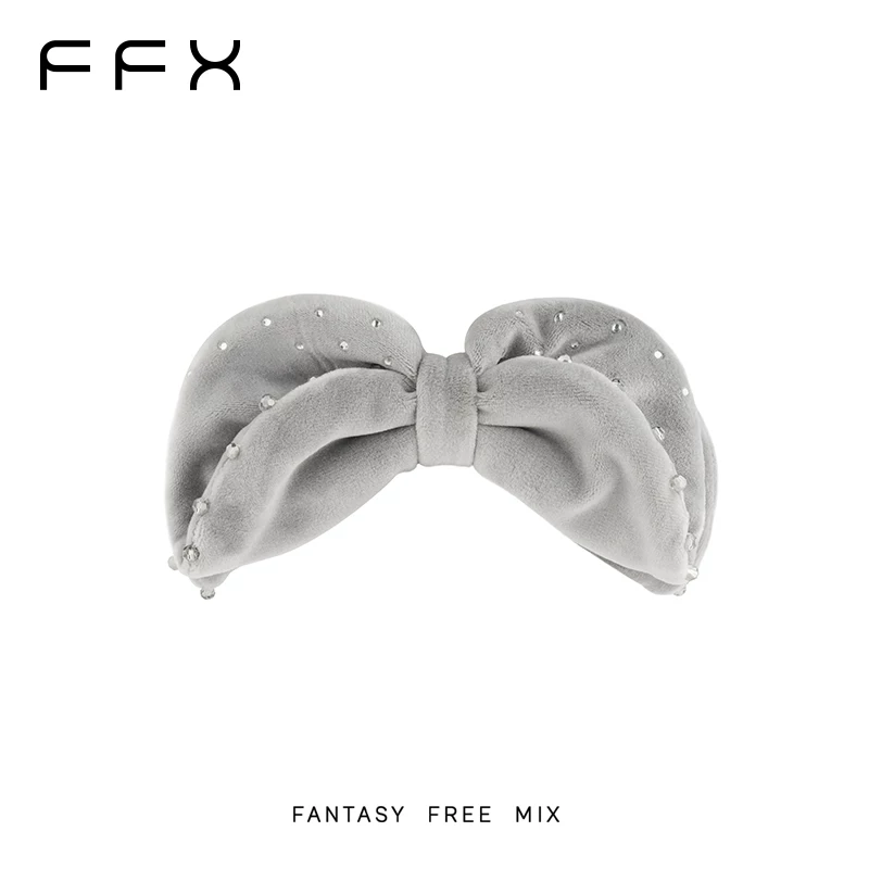 FFX ビジューリボンバナナクリップ