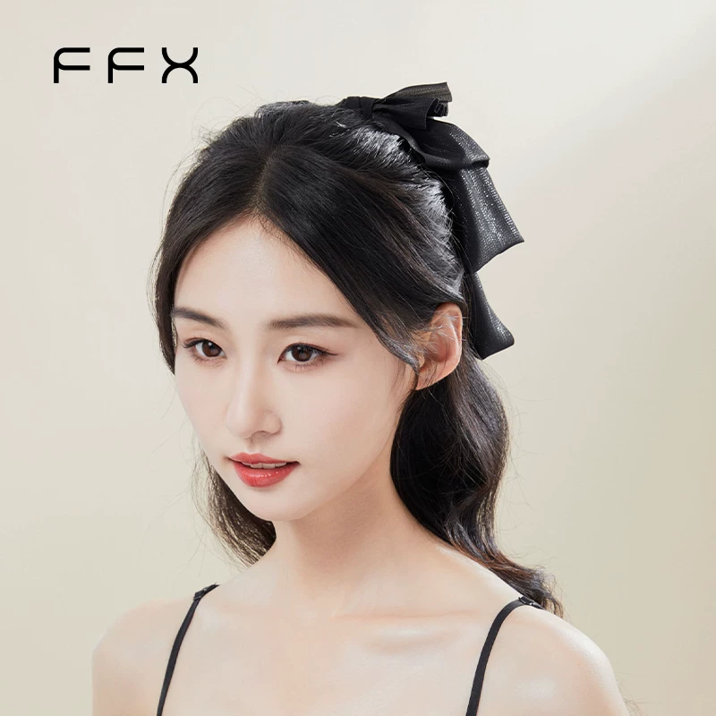 FFX リボンリボン付きバンスクリップ