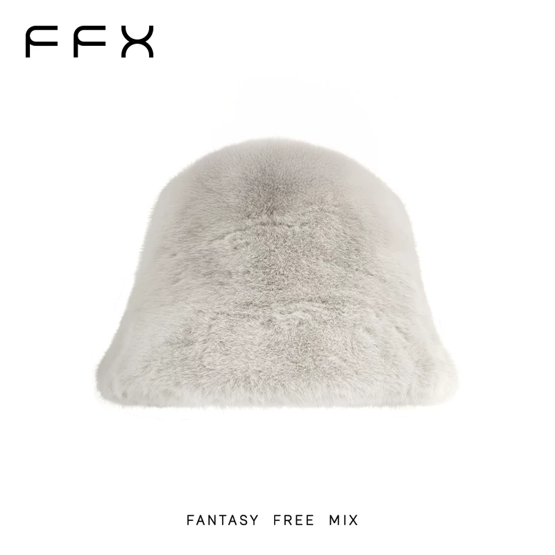 FFX 起毛くまモチーフバケットハット