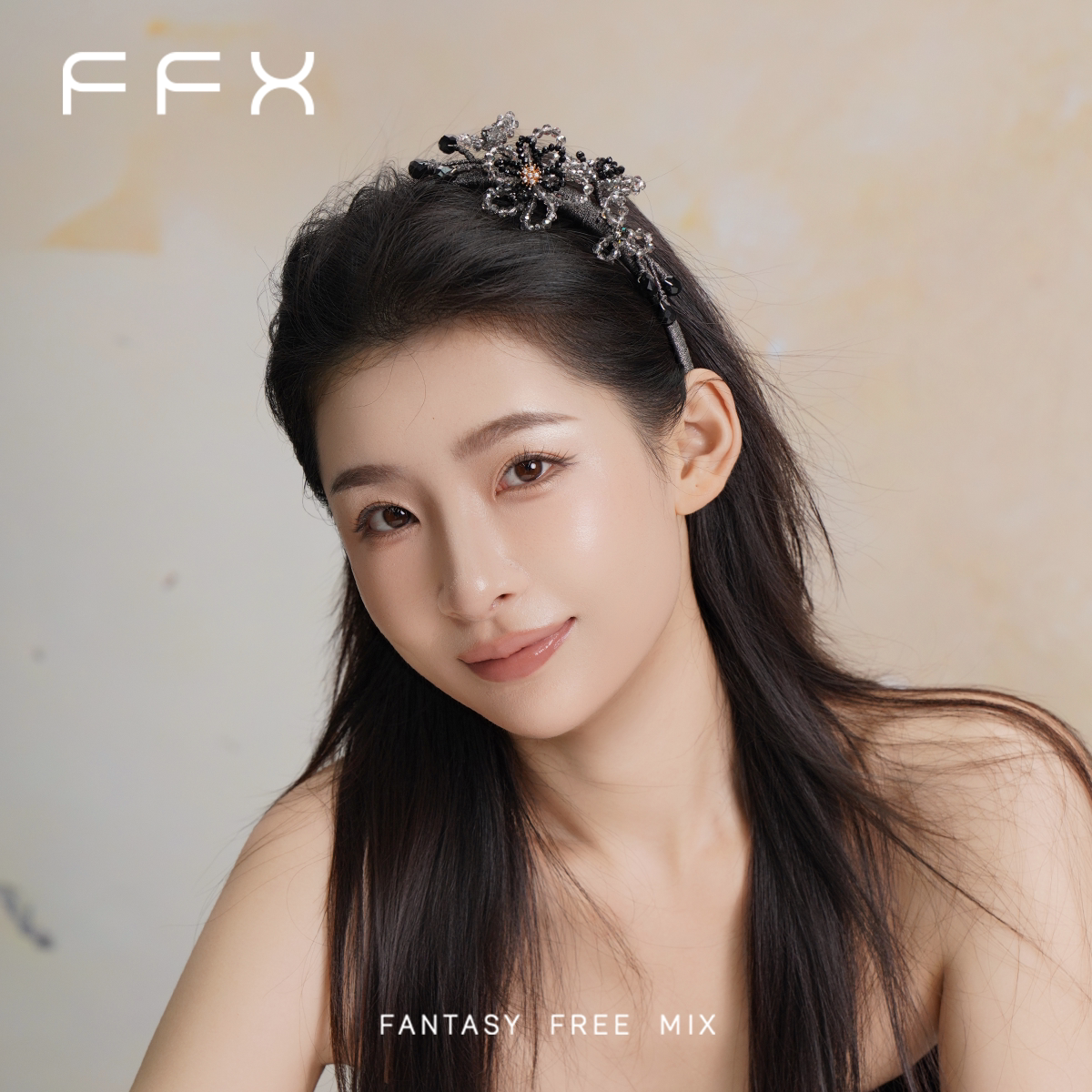 FFX フラワーモチーフカチューシャ
