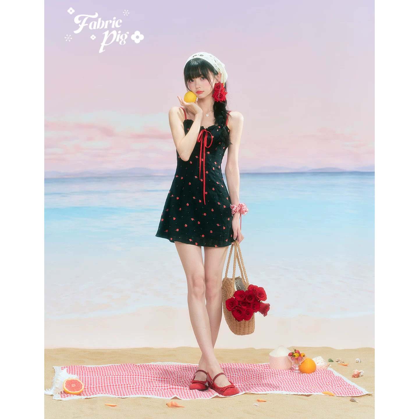 fabricpig 小花柄ワンピースコーデ（単品・セット）