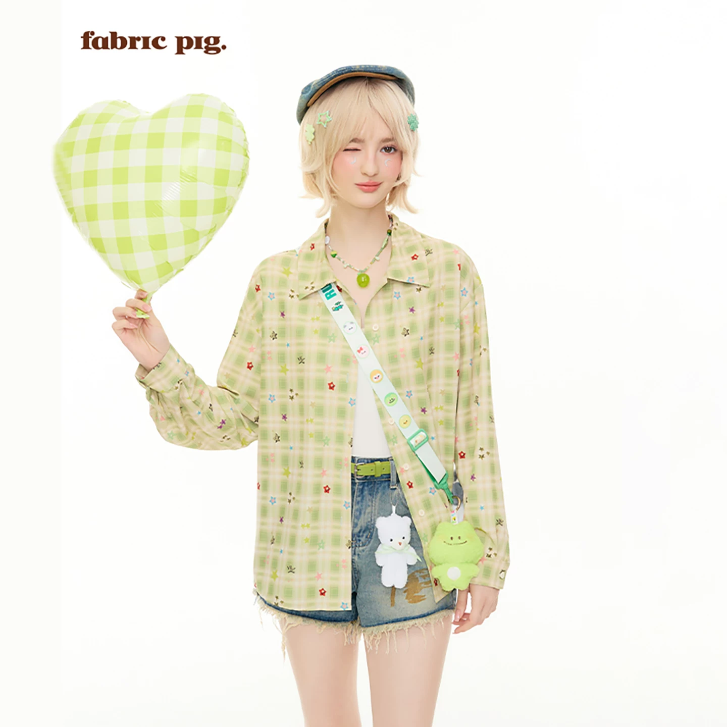 fabricpig チェック柄シャツコーデ（単品・セット）