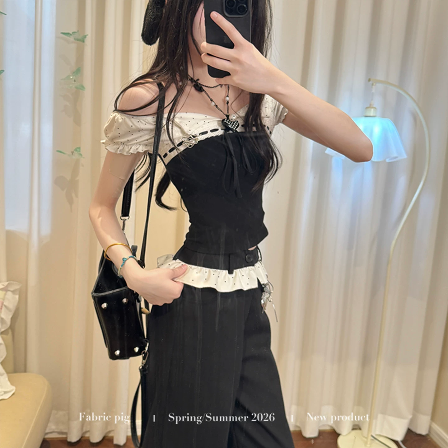 fabricpig バイカラートップスコーデ（単品・セット）