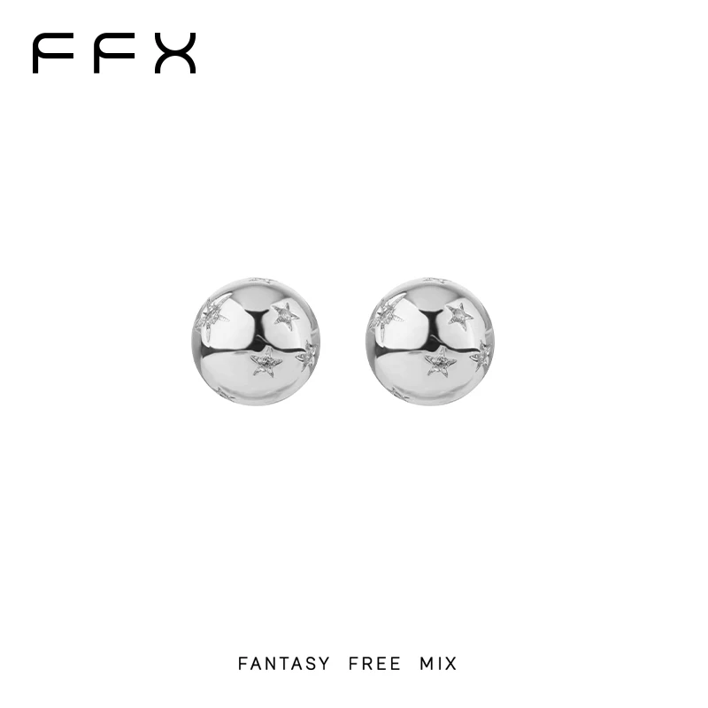 FFX メタル半球フォルムスタッドピアス