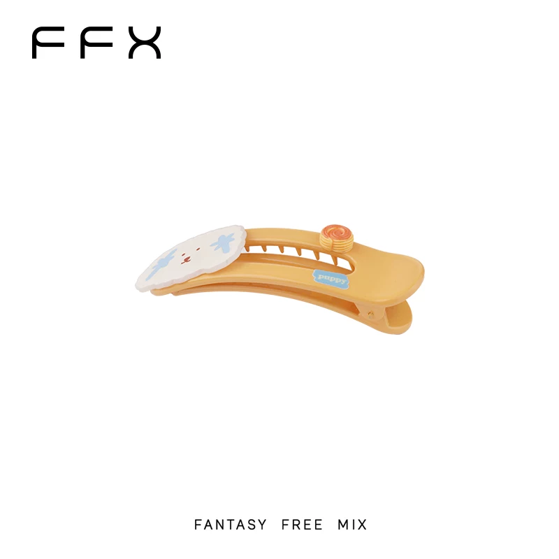 FFX カラフルスナップヘアクリップ
