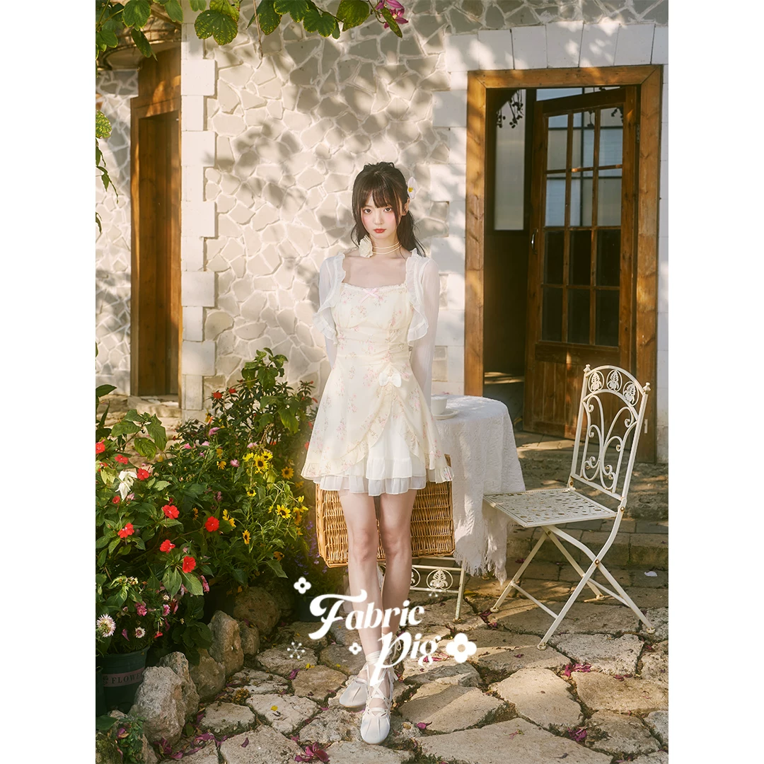 fabricpig フリルワンピースコーデ（単品・セット）