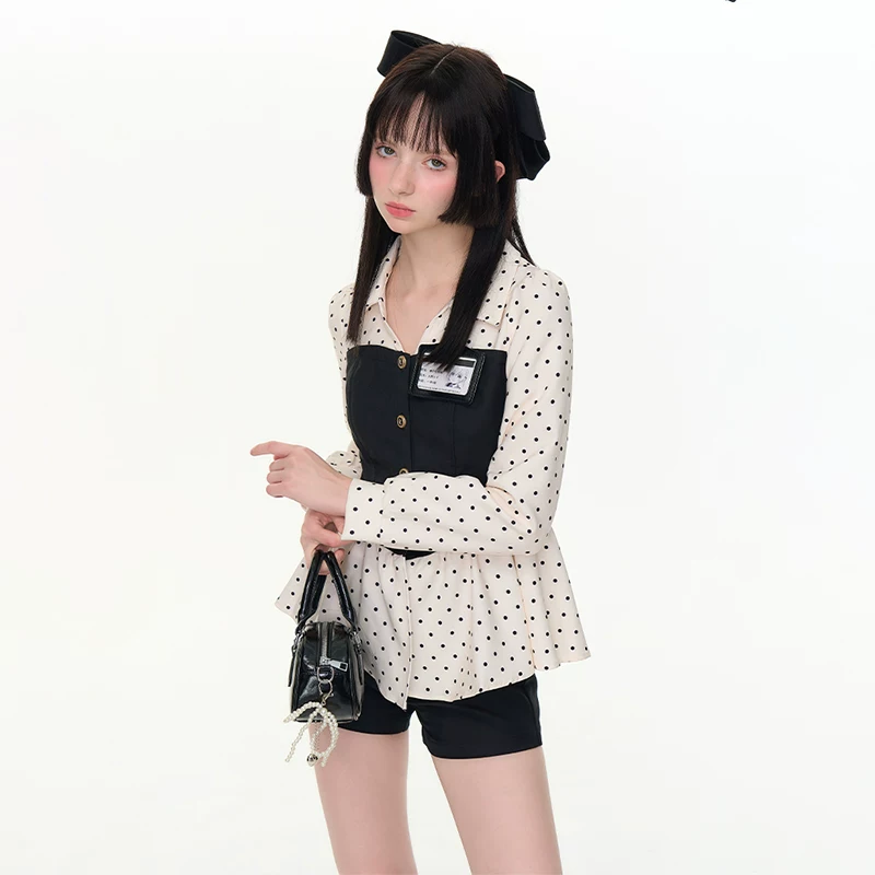 fabricpig ドット柄シャツコーデ（単品・セット）