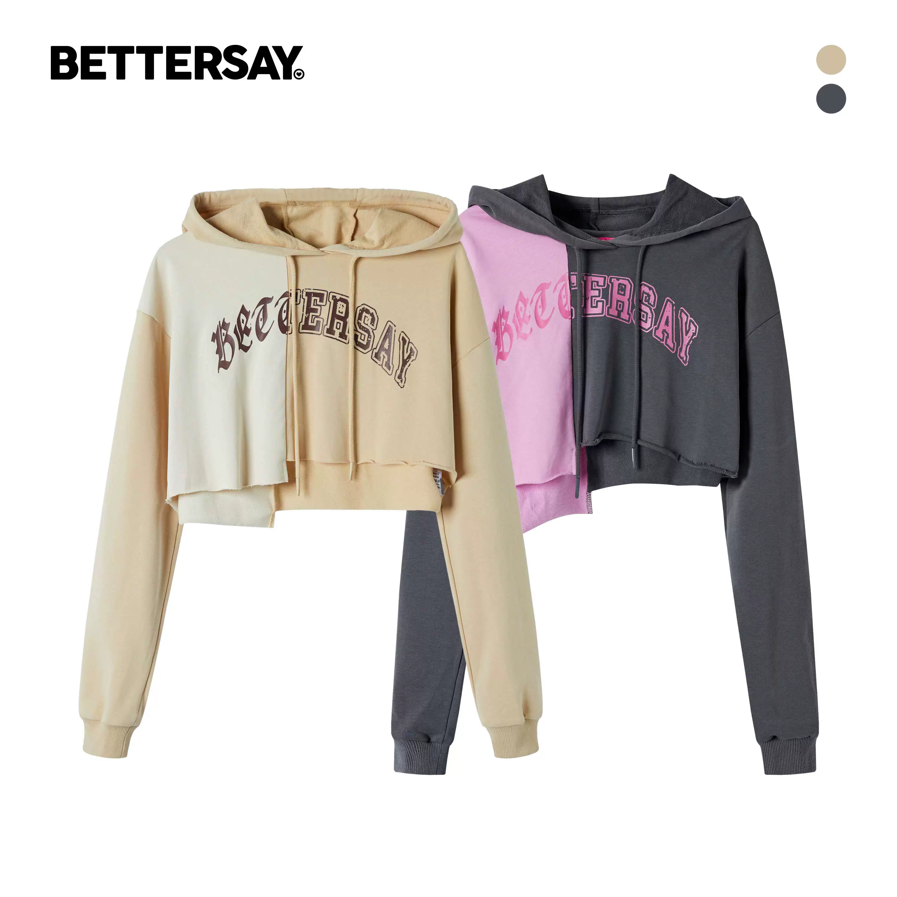 BETTERSAY レイヤードスウェット