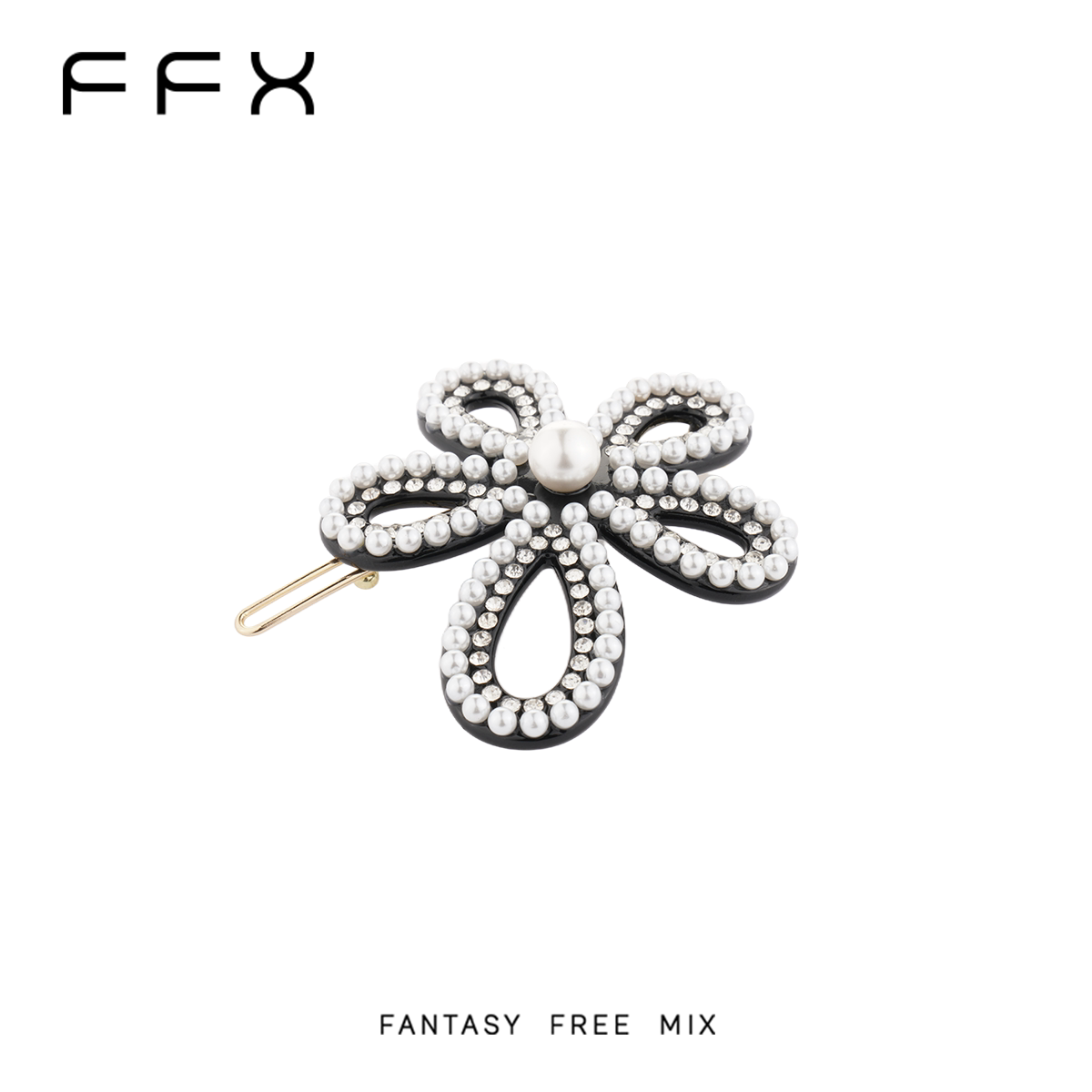 FFX アセテートヘアクリップ