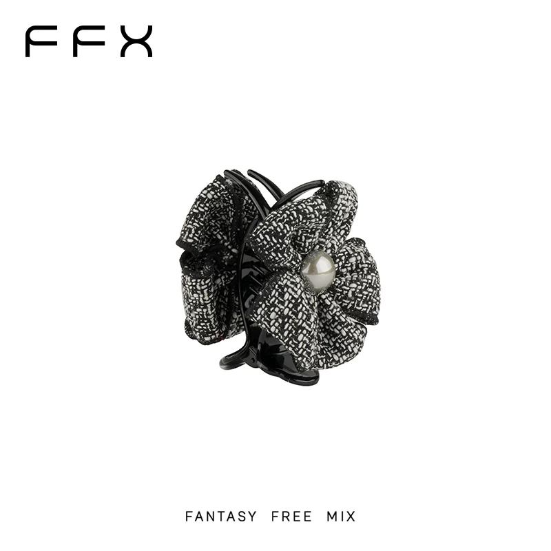 FFX フラワーモチーフバンスクリップ