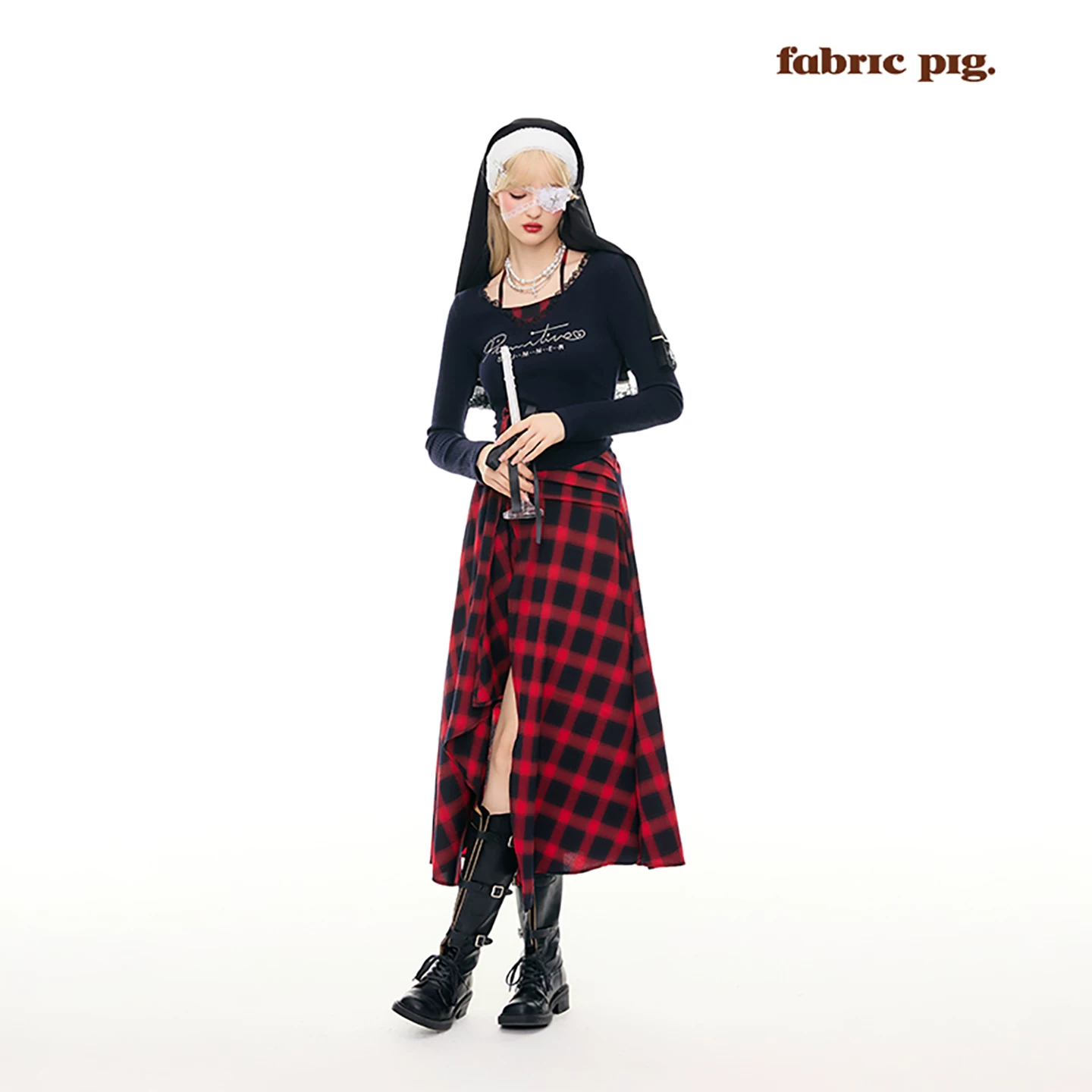 fabricpig チェック柄スカートコーデ（単品・セット）