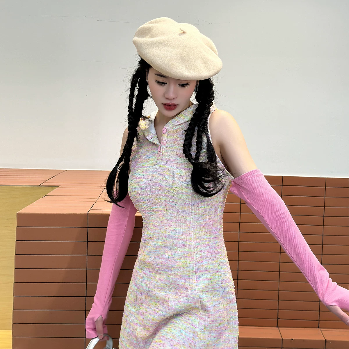 BETTERSAY 小花柄ワンピース