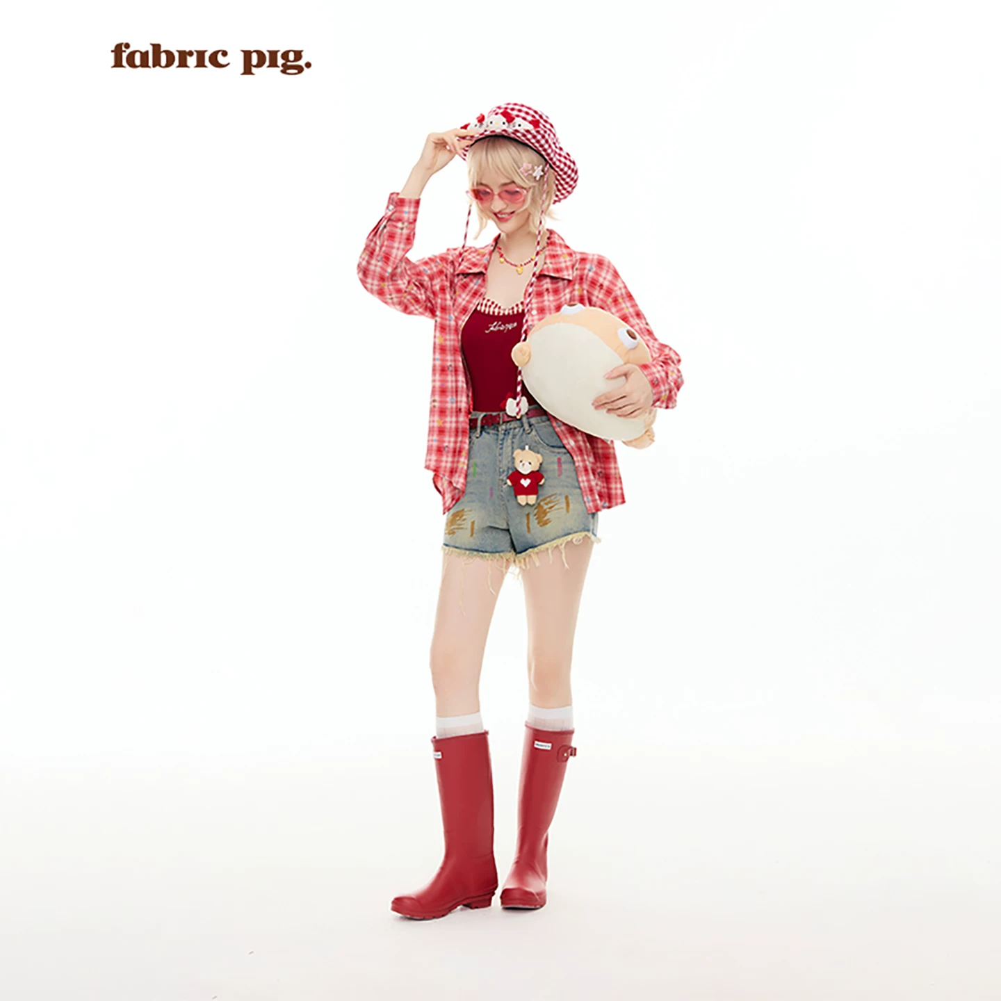 fabricpig チェック柄シャツコーデ（単品・セット）