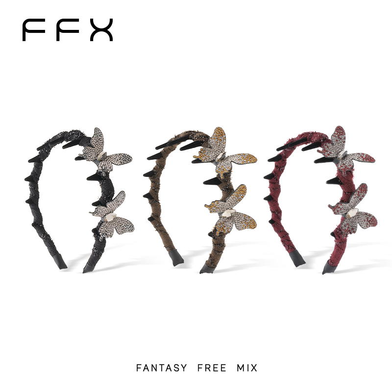 FFX 蝶モチーフカチューシャ