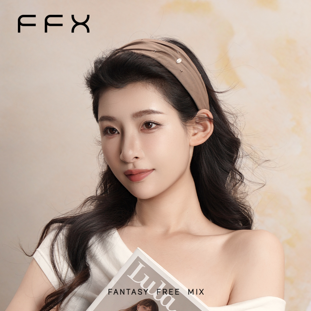 FFX ギャザーワイドカチューシャ