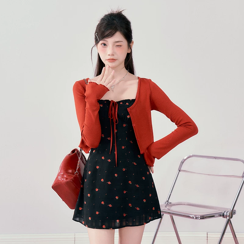 fabricpig 小花柄ワンピースコーデ（単品・セット）