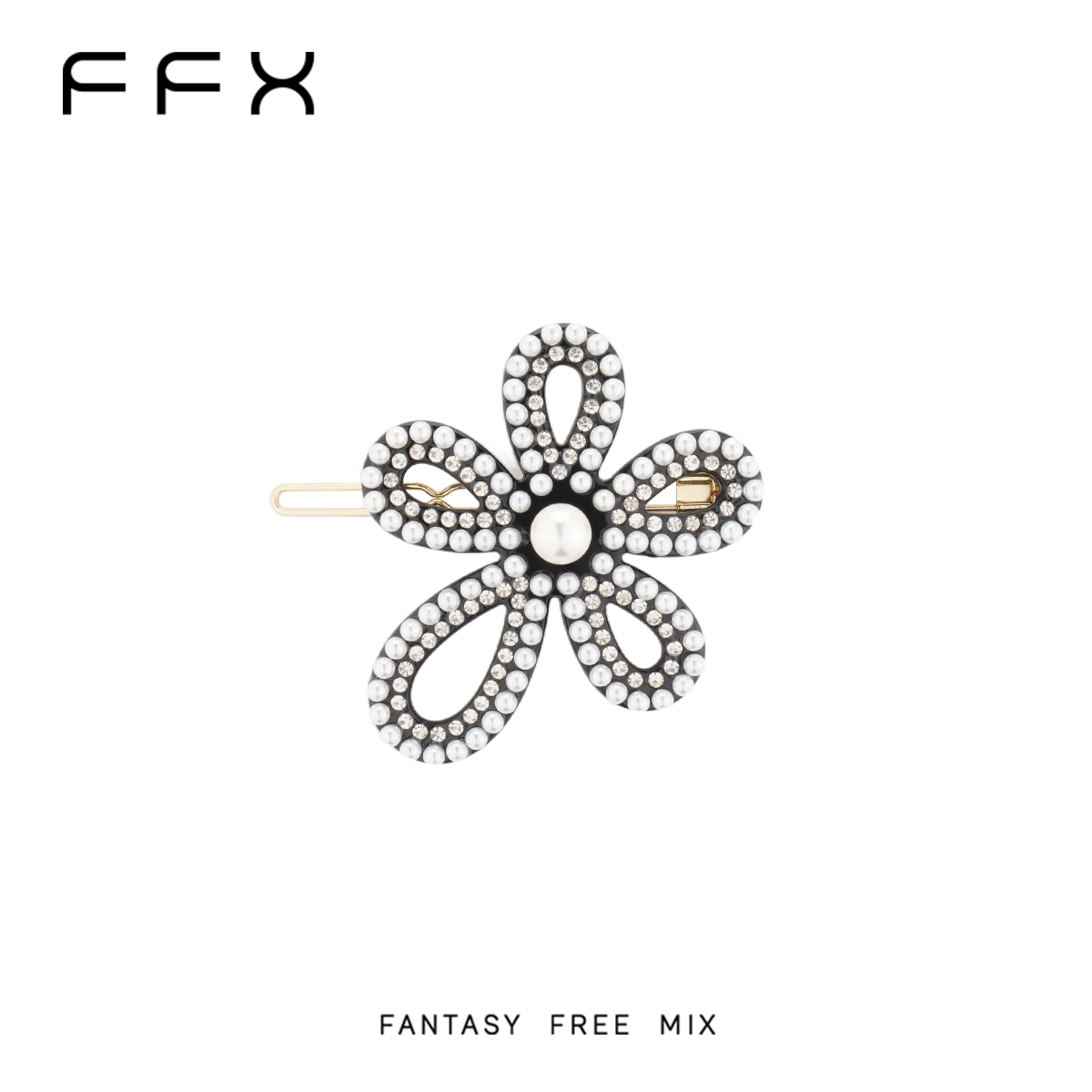FFX アセテートヘアクリップ