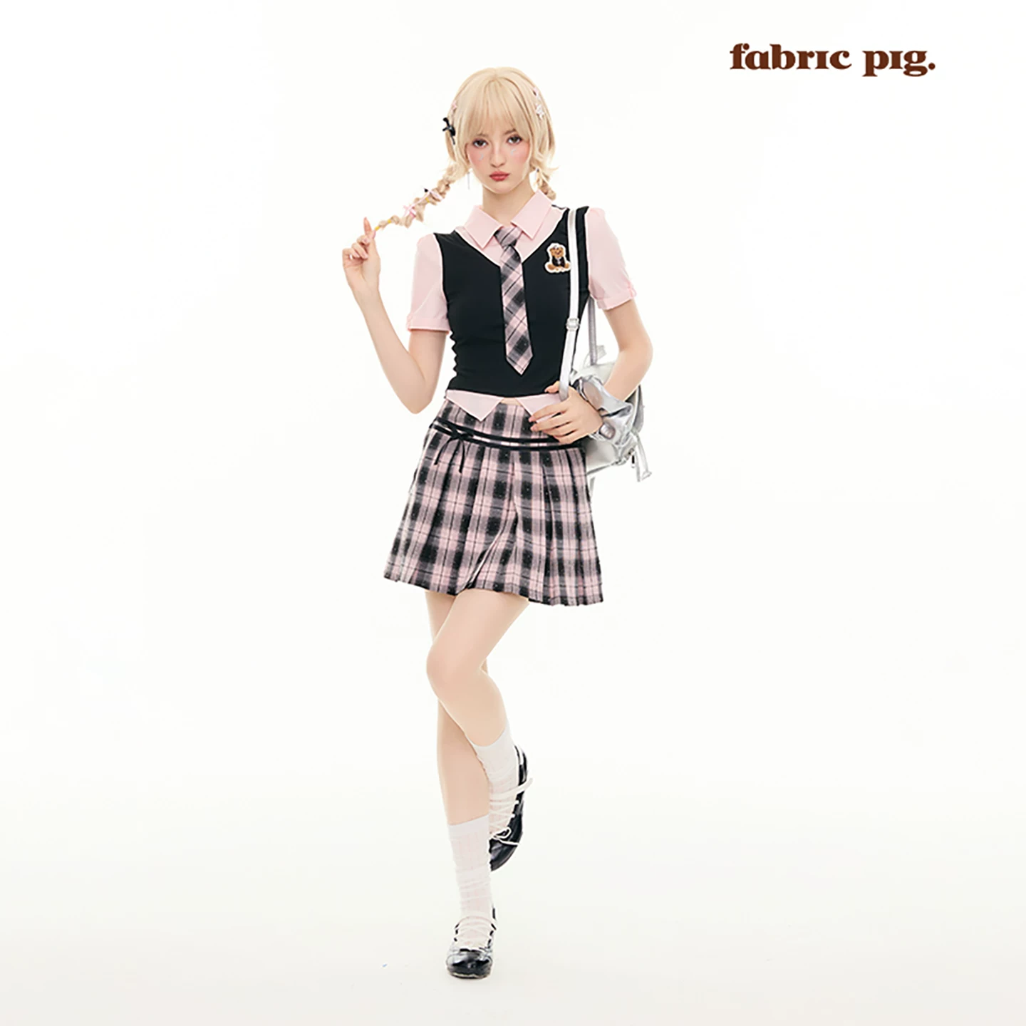 fabricpig プリーツスカートスクールコーデ（単品・セット）