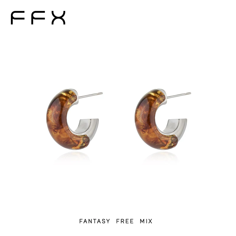 FFX クリアフープピアス
