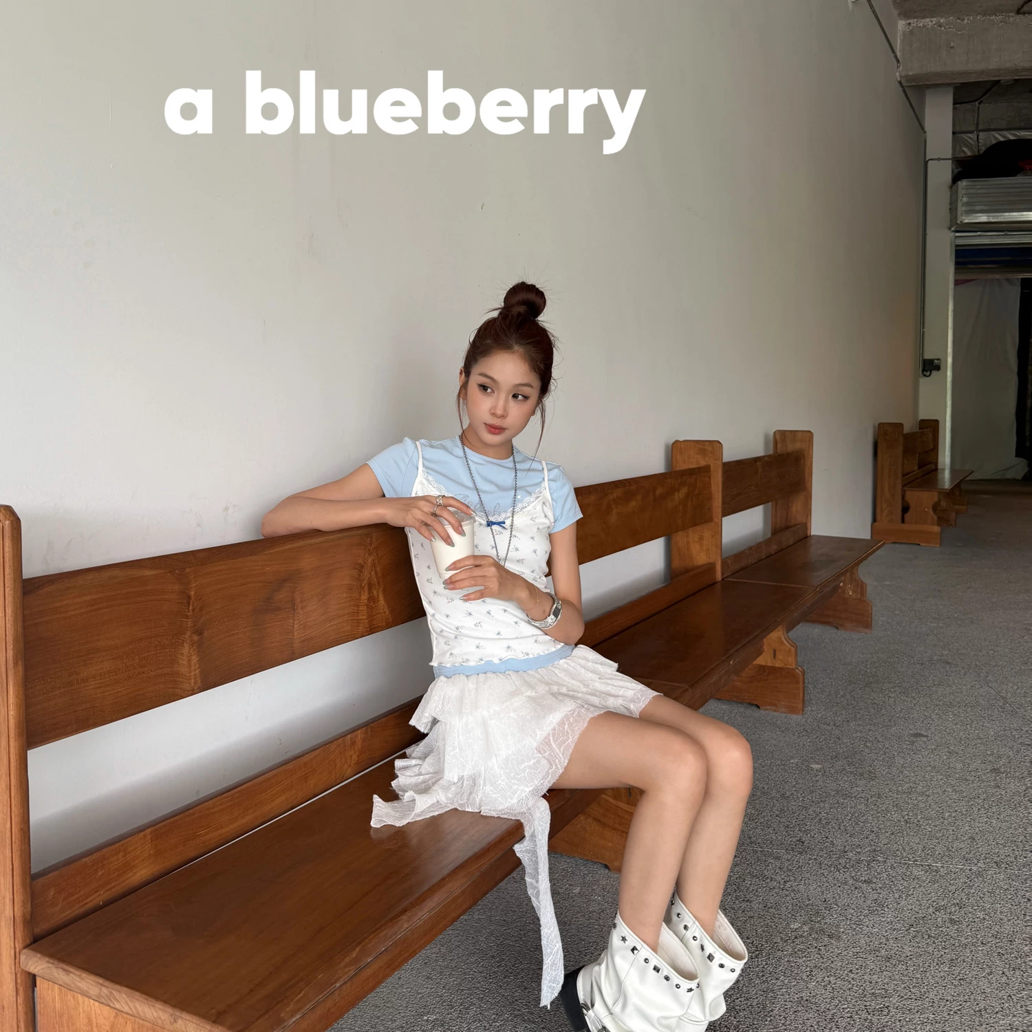 ablueberry 小花柄キャミソール