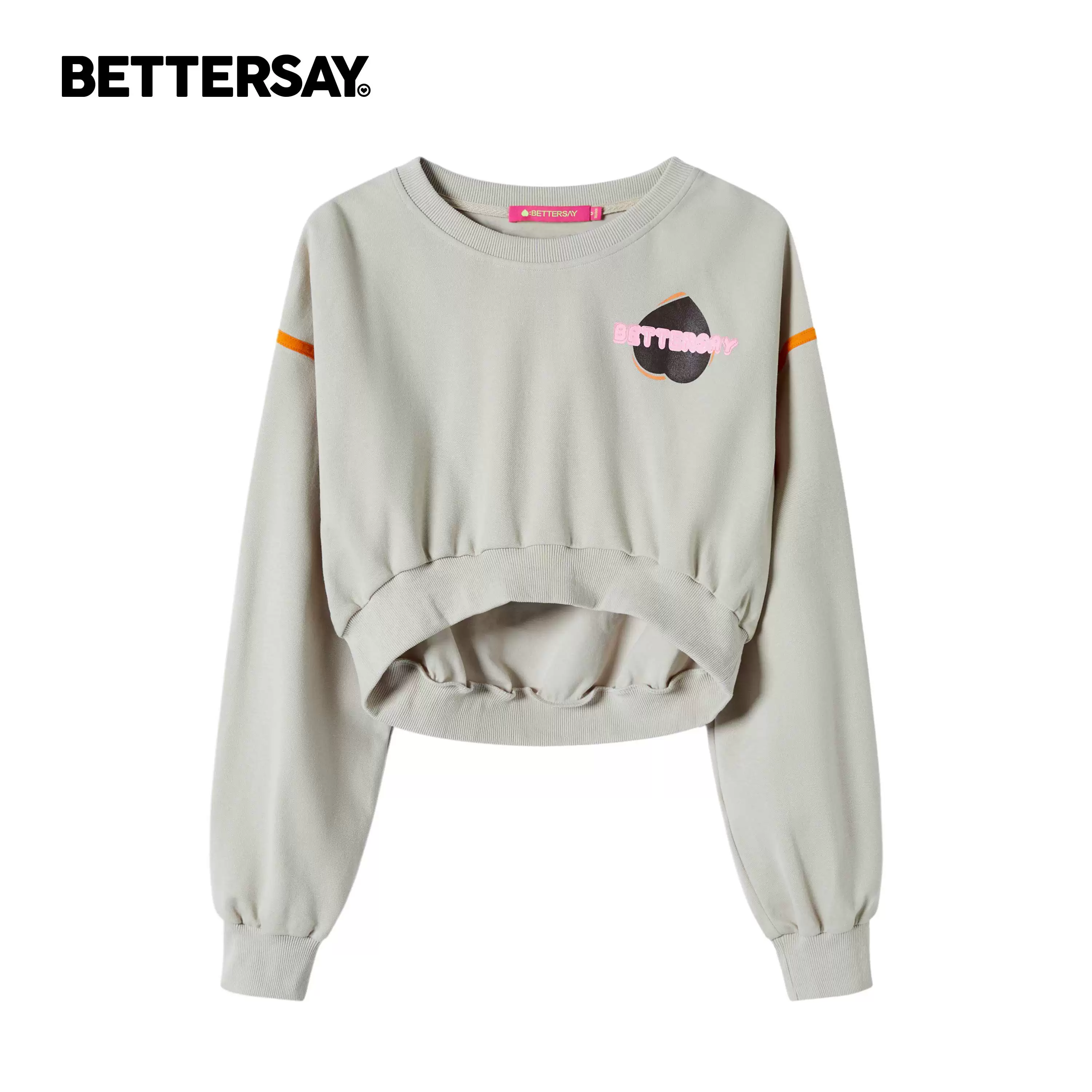 BETTERSAY ショート丈スウェット