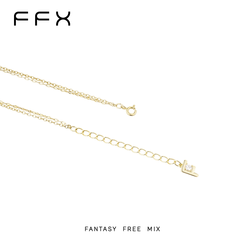 FFX ダブルラインネックレス