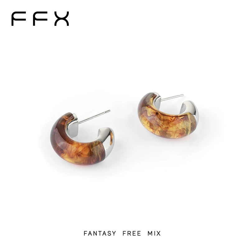 FFX クリアフープピアス