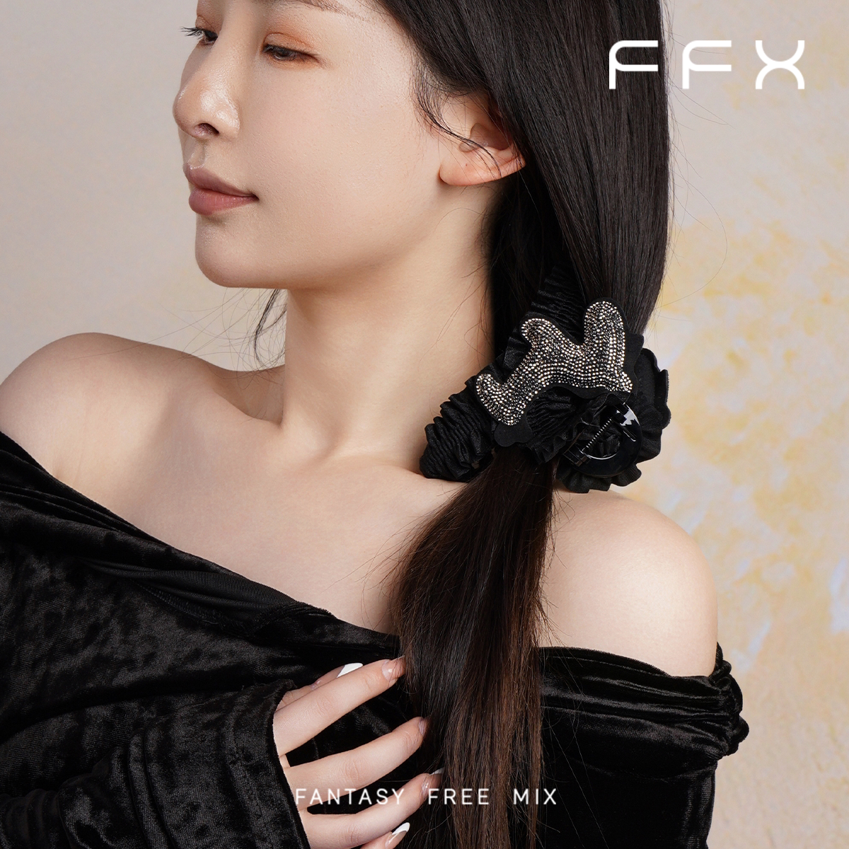 FFX ビジューバンスクリップ