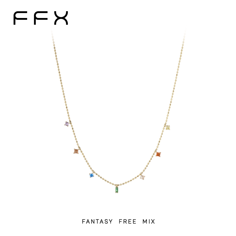 FFX ダブルラインネックレス