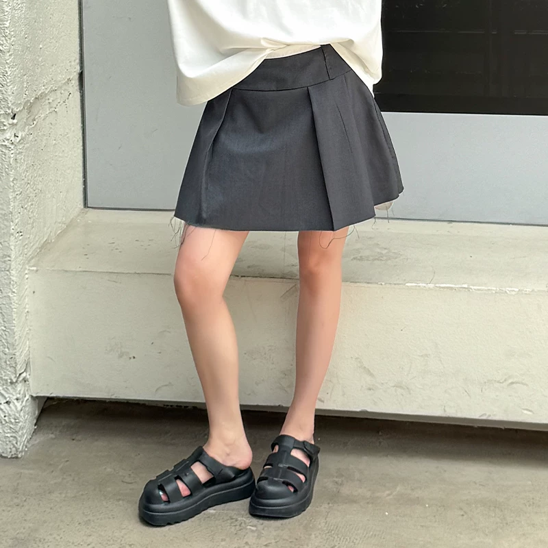 BETTERSAY レイヤードプリーツスカート