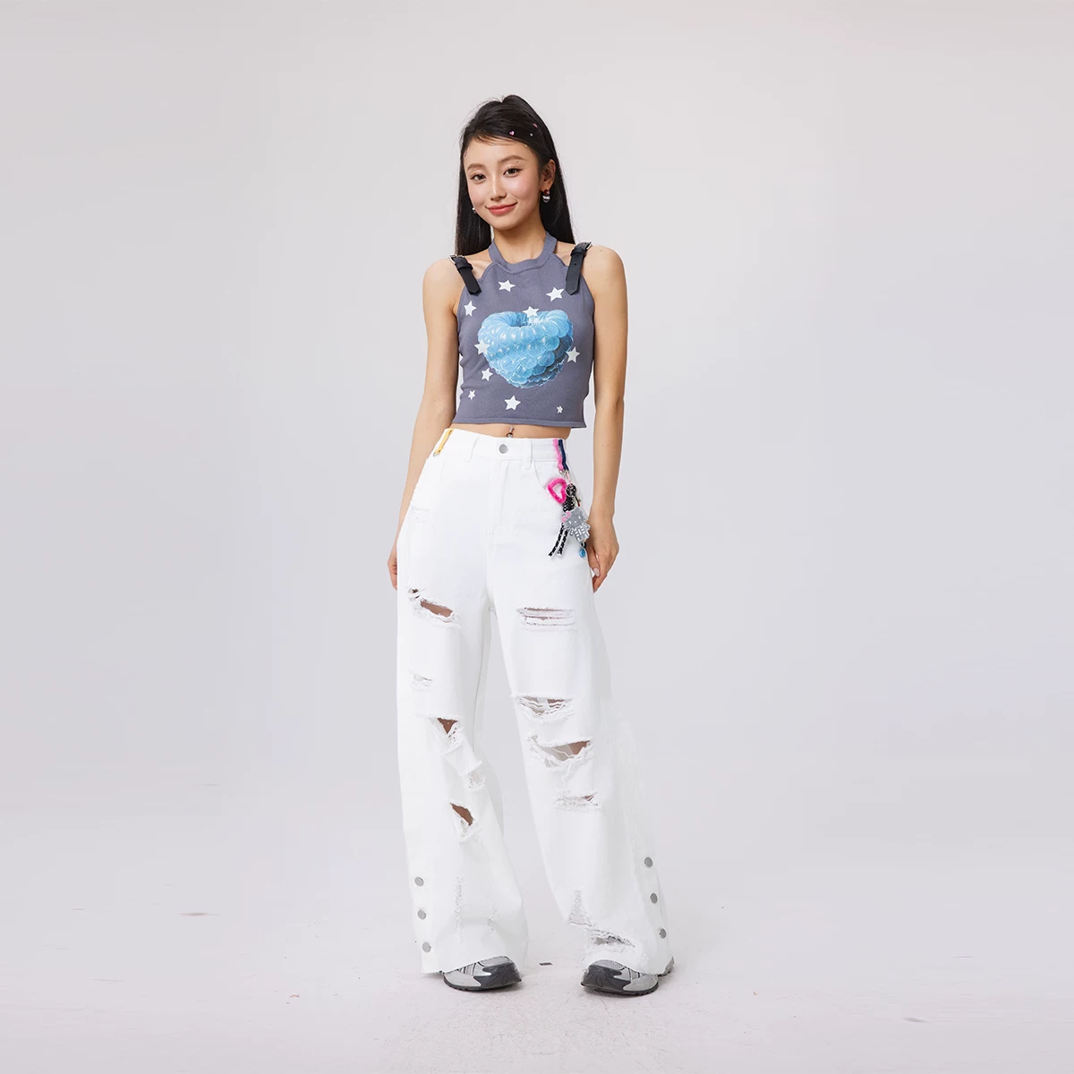 BETTERSAY デニムストレートパンツ